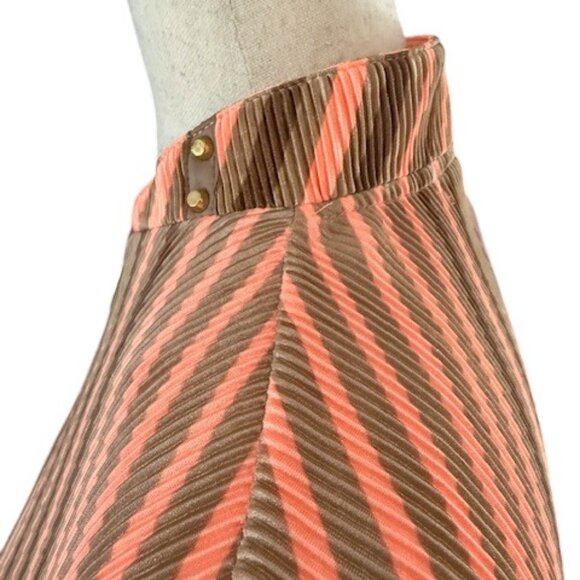 JAMIE SADOCK Women's Orange Multicolor Abstract Crinkle Golf Top 1/4 Zip Sm EUC - Picture 9 of 14